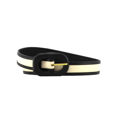 Cup Belt - Black / Italian Leather