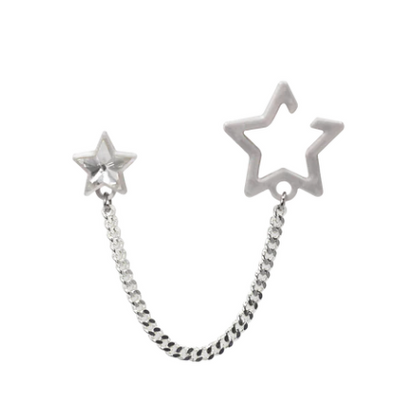 Star Chain Earcuff