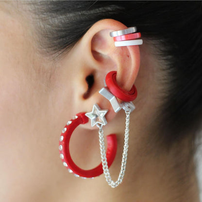 Star Chain Earcuff