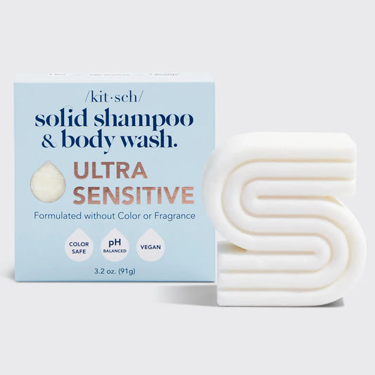 Ultra Sensitive Solid Shampoo & Body Wash Bar